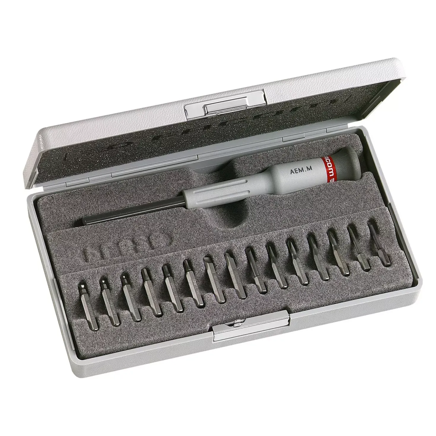 Facom AEM.J1 16-delige Micro-Tech Schroevendraaierset - PH/PZ/6-kant