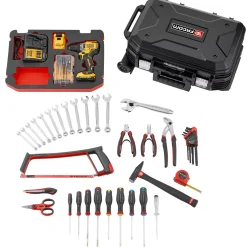 Facom BV.R30CMD1PB Gereedschapset in trolley - 68-delig - incl. DeWALT schroefboorset