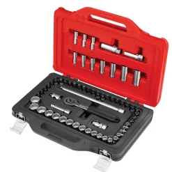 Facom JL.151-EP62PB 62-delige Ratel- en doppenset in Twin Box koffer - 3/8"