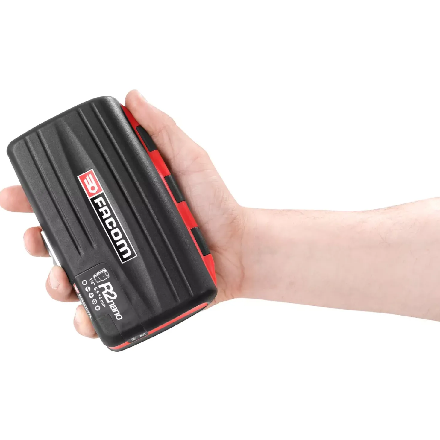Facom R2NANOPB 38-delige Ratel- en doppenset in koffer - 1/4"