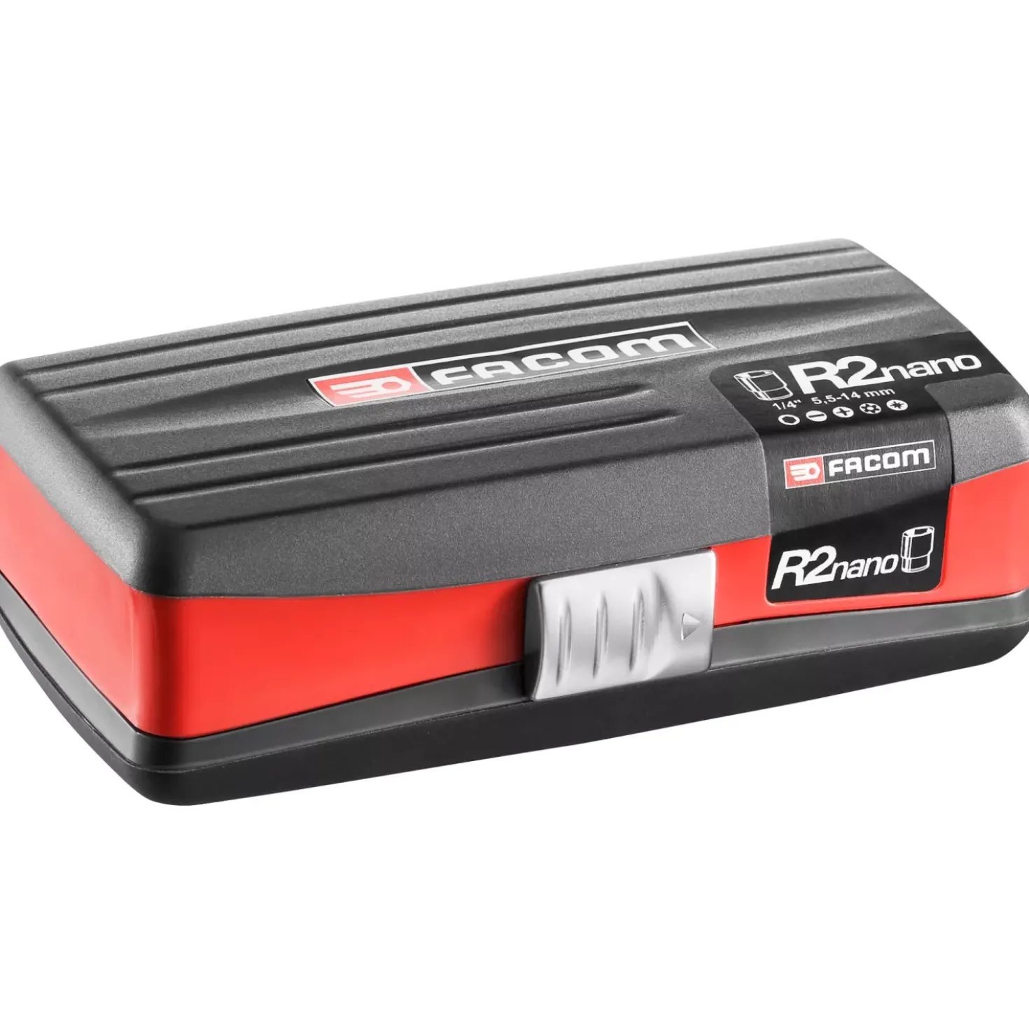 Facom R2NANOPB 38-delige Ratel- en doppenset in koffer - 1/4"