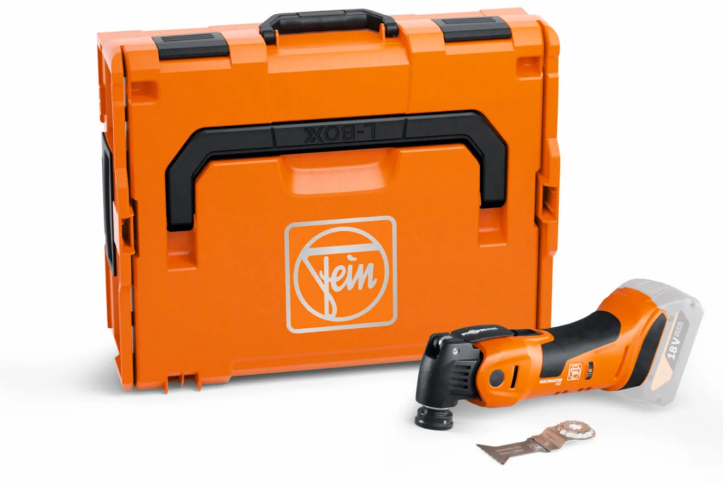 Fein AMM700 Multimaster Max 18V Li-ion Accu Multitool body in L-Boxx