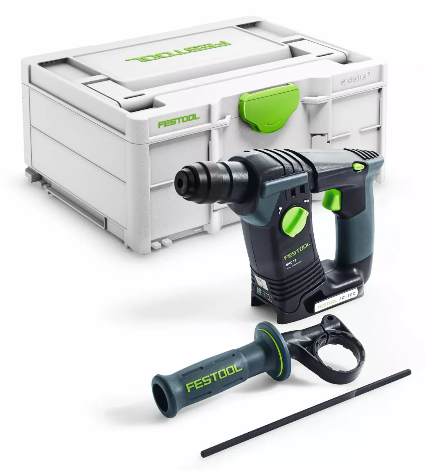 Festool BHC 18-Basic 18V Li-Ion accu SDS-Plus boorhamer body in systainer - 1,8J
