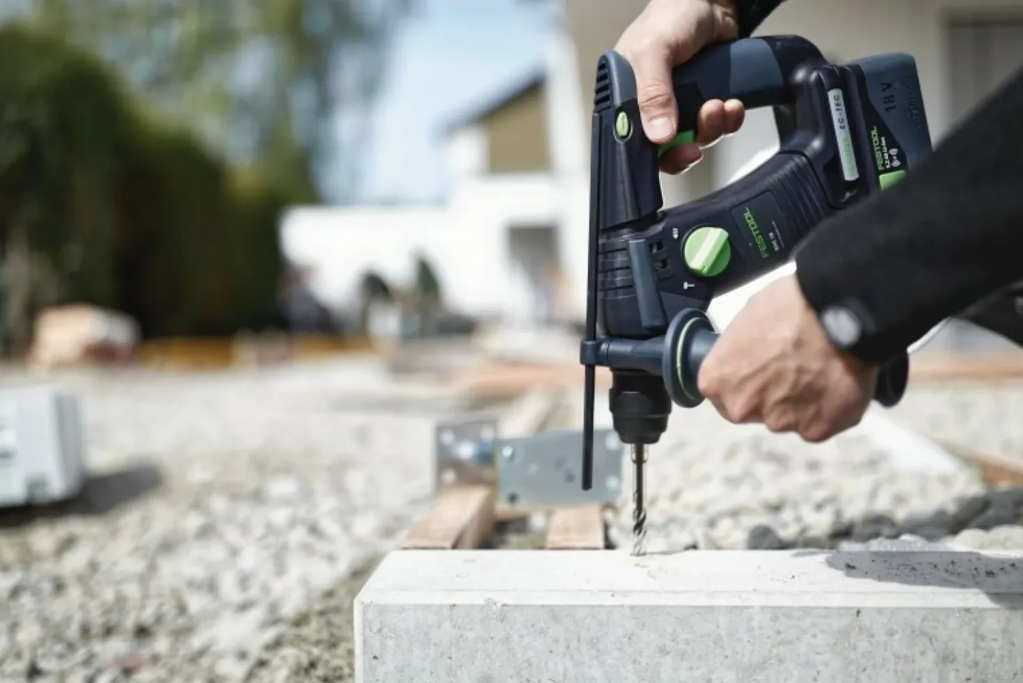 Festool BHC 18-Basic 18V Li-Ion accu SDS-Plus boorhamer body in systainer - 1,8J