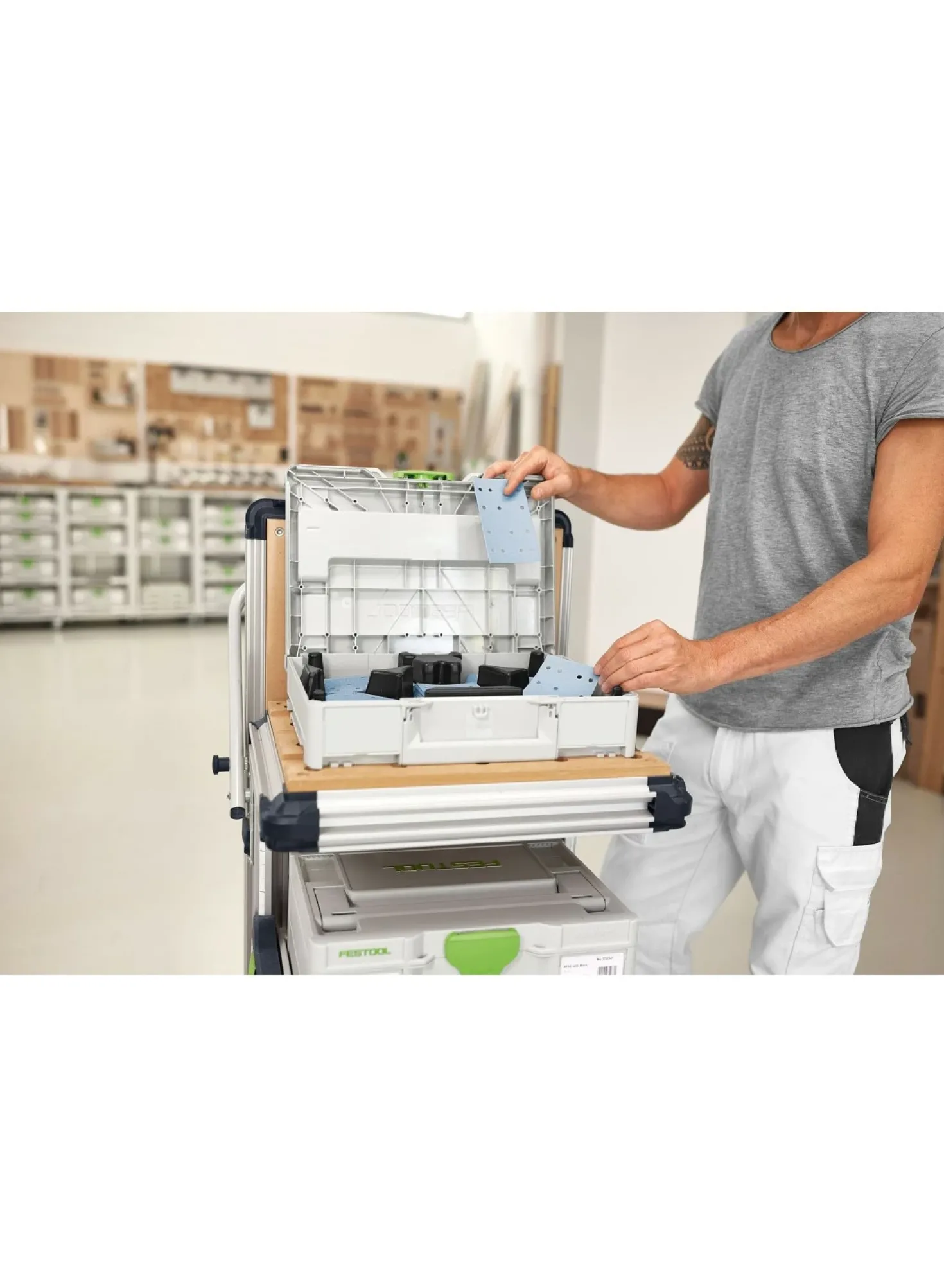 Festool 578194 Brilj stick fix SYS-STF 80X133 GR-Set in systainer