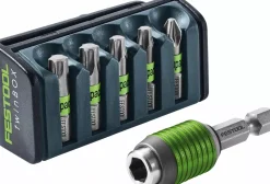 Festool BT-IMP SORT3 6-delige bitset in cassette - PZ/TX