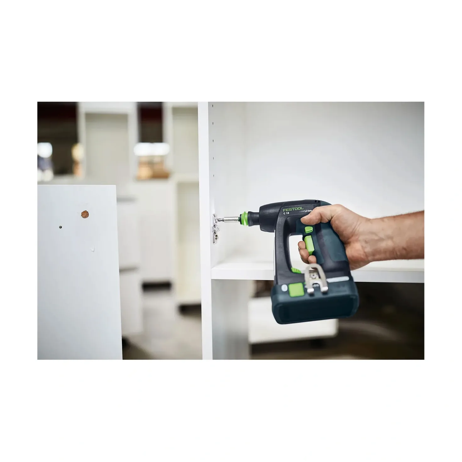 Festool C 18 Basic-Set 18V accu schroefboormachine in systainer