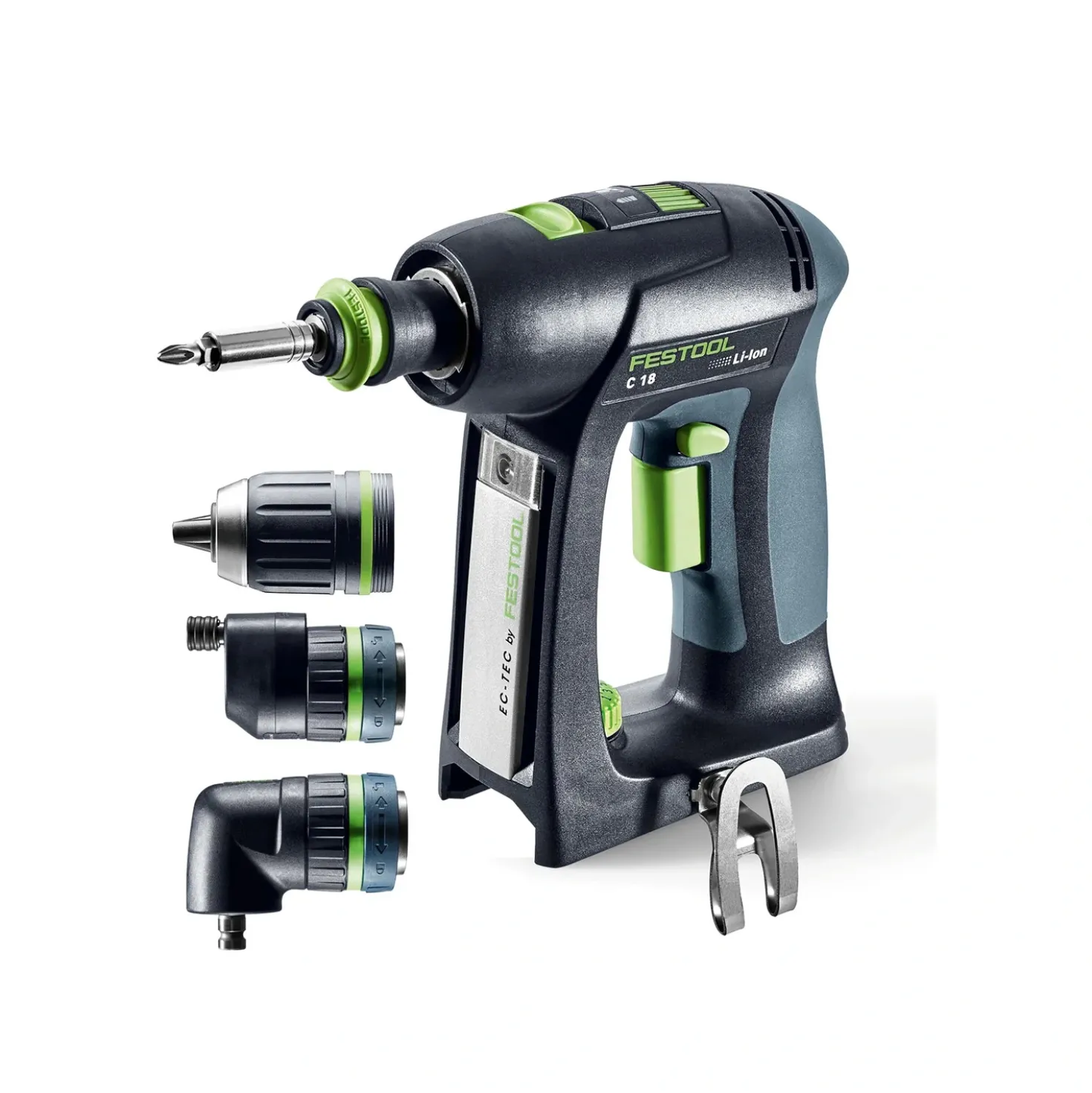 Festool C 18 Basic-Set 18V accu schroefboormachine in systainer