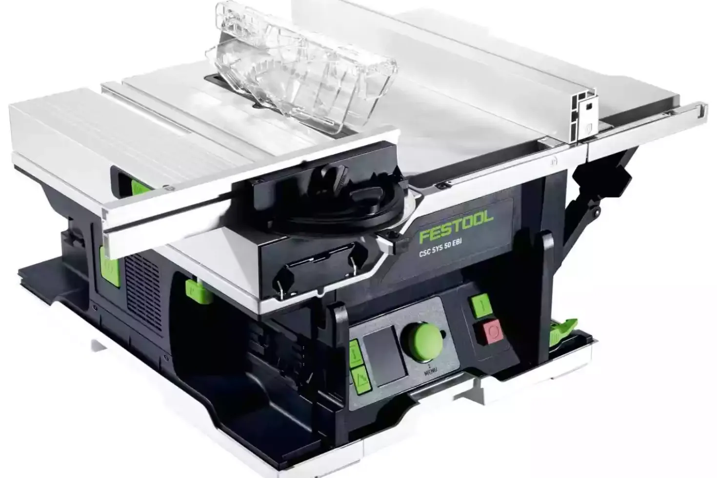 Festool CSC SYS 50 EBI-Basic 36V (2x18V) accu tafelcirkelzaag body incl. accessoires - 168mm