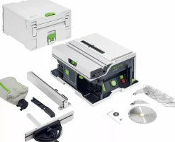 Festool CSC SYS 50 EBI-Basic 36V (2x18V) accu tafelcirkelzaag body incl. accessoires - 168mm