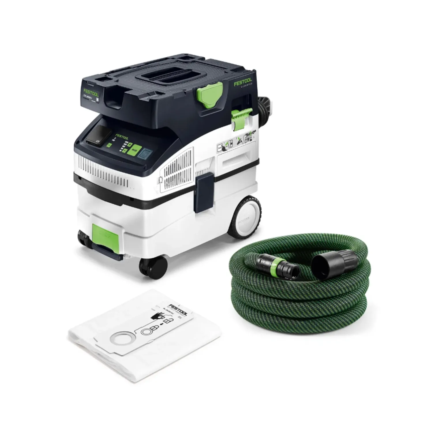 Festool CTL MIDI I Stofzuiger - 1200W - L-klasse - 15L