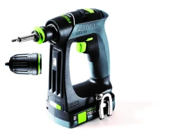 Festool 579345 CXS 18 TBX4,0 I-Plus 18V Li-ion accu schroefboormachine set (2 x 4,0Ah) in systainer
