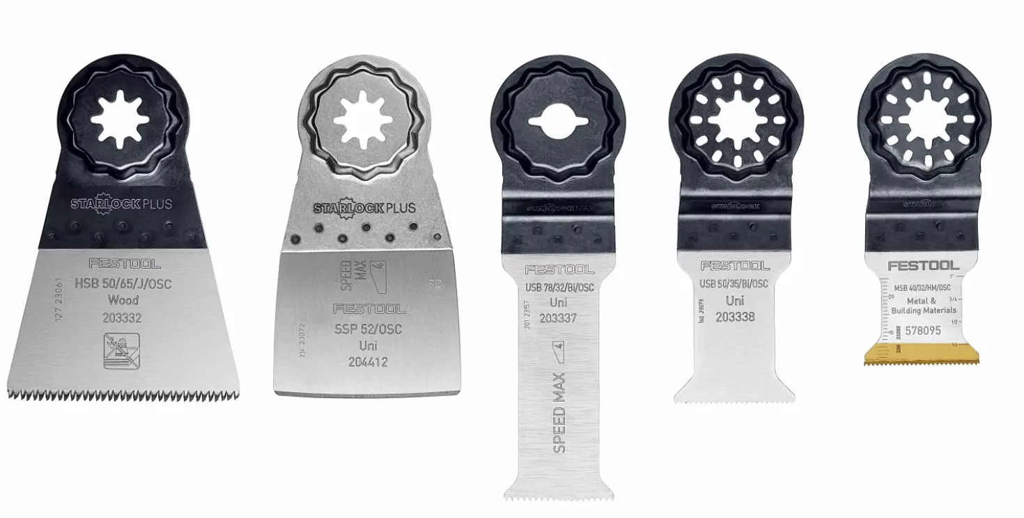 Festool 578098 5-delige Multitool zaagbladset OSC-SORT/5