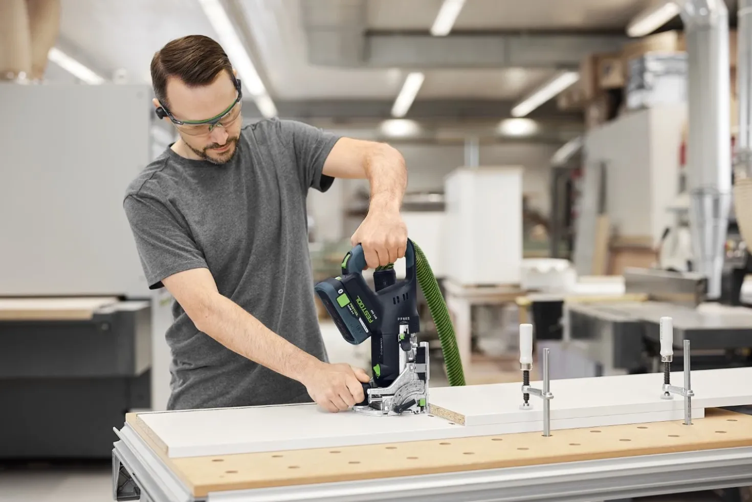 Festool DFC 500 E-Basic 18V accu Domino freesmachine body in systainer - 28mm
