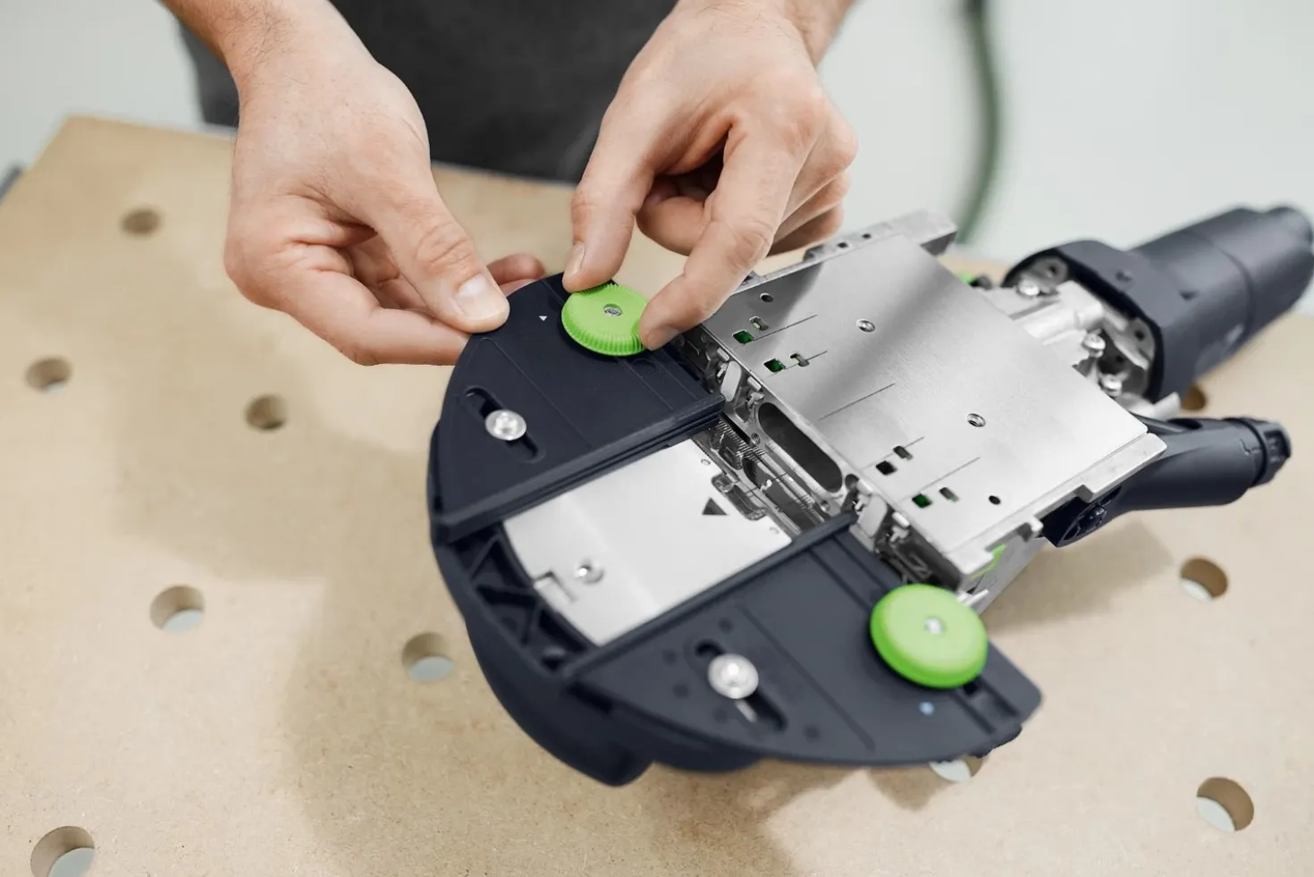 Festool DF 500 RQ-Plus Domino freesmachine in systainer - 420W - 28mm
