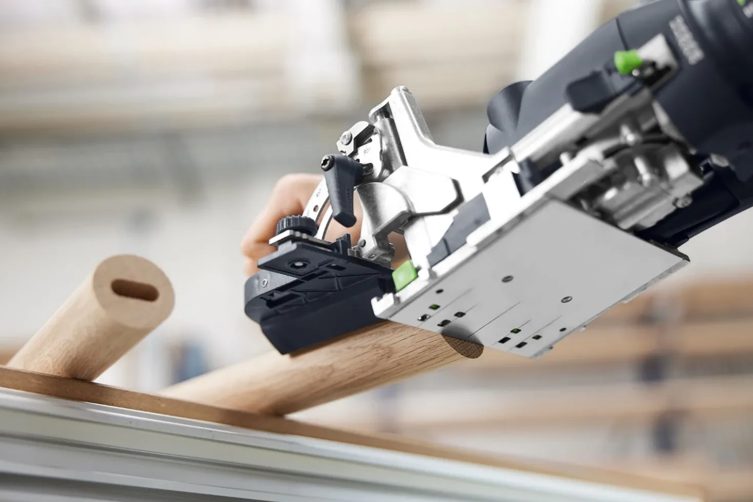 Festool DF 500 RQ-Plus Domino freesmachine in systainer - 420W - 28mm