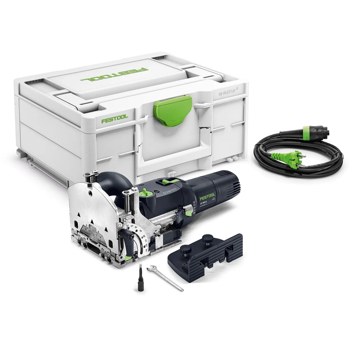 Festool DF 500 RQ-Plus Domino freesmachine in systainer - 420W - 28mm