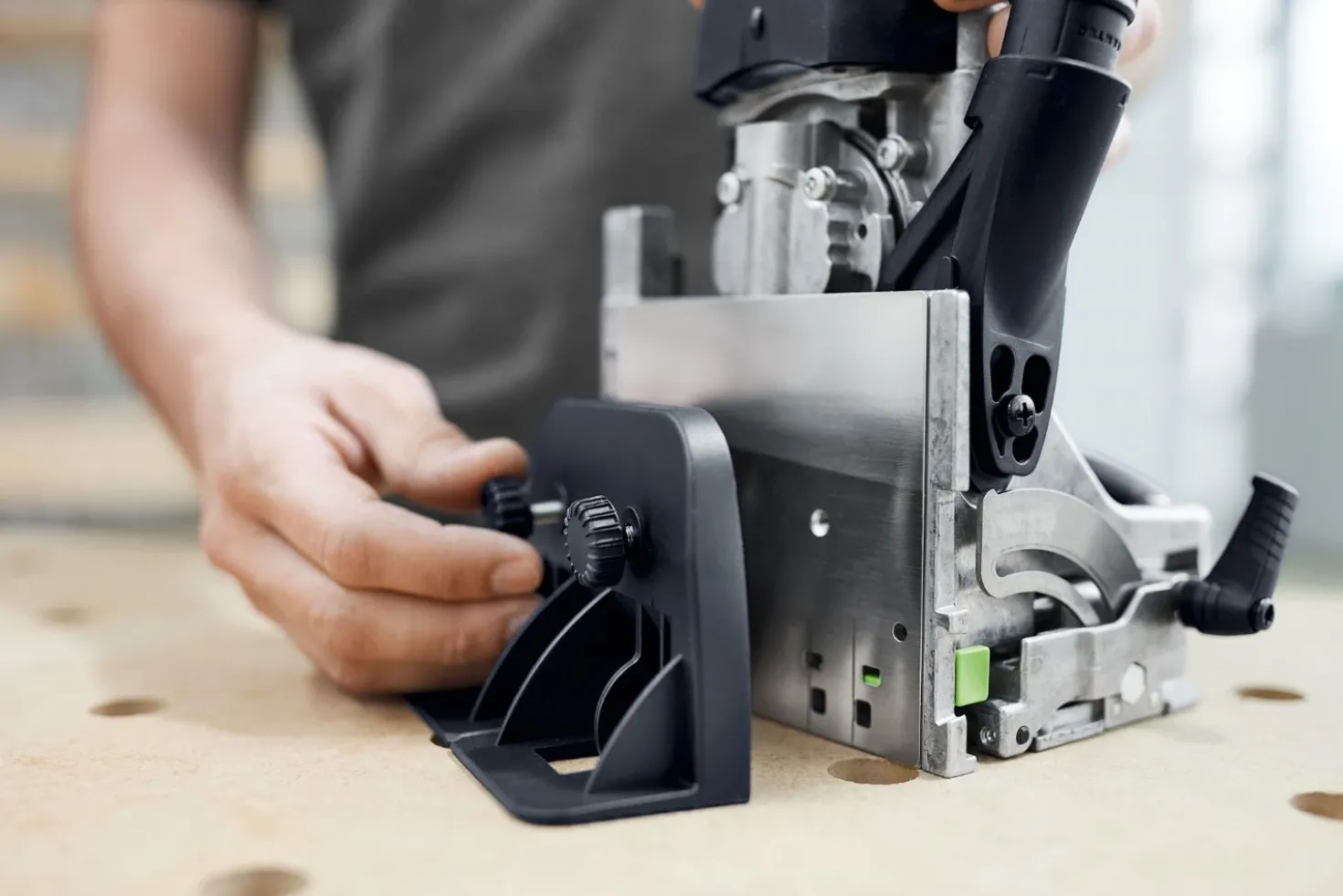 Festool DF 500 RQ-Plus Domino freesmachine in systainer - 420W - 28mm