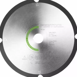 Festool 205769 Diamant-cirkelzaagblad - DIA 168x1,8x20 - 4T - ABRASIVE MATERIALS