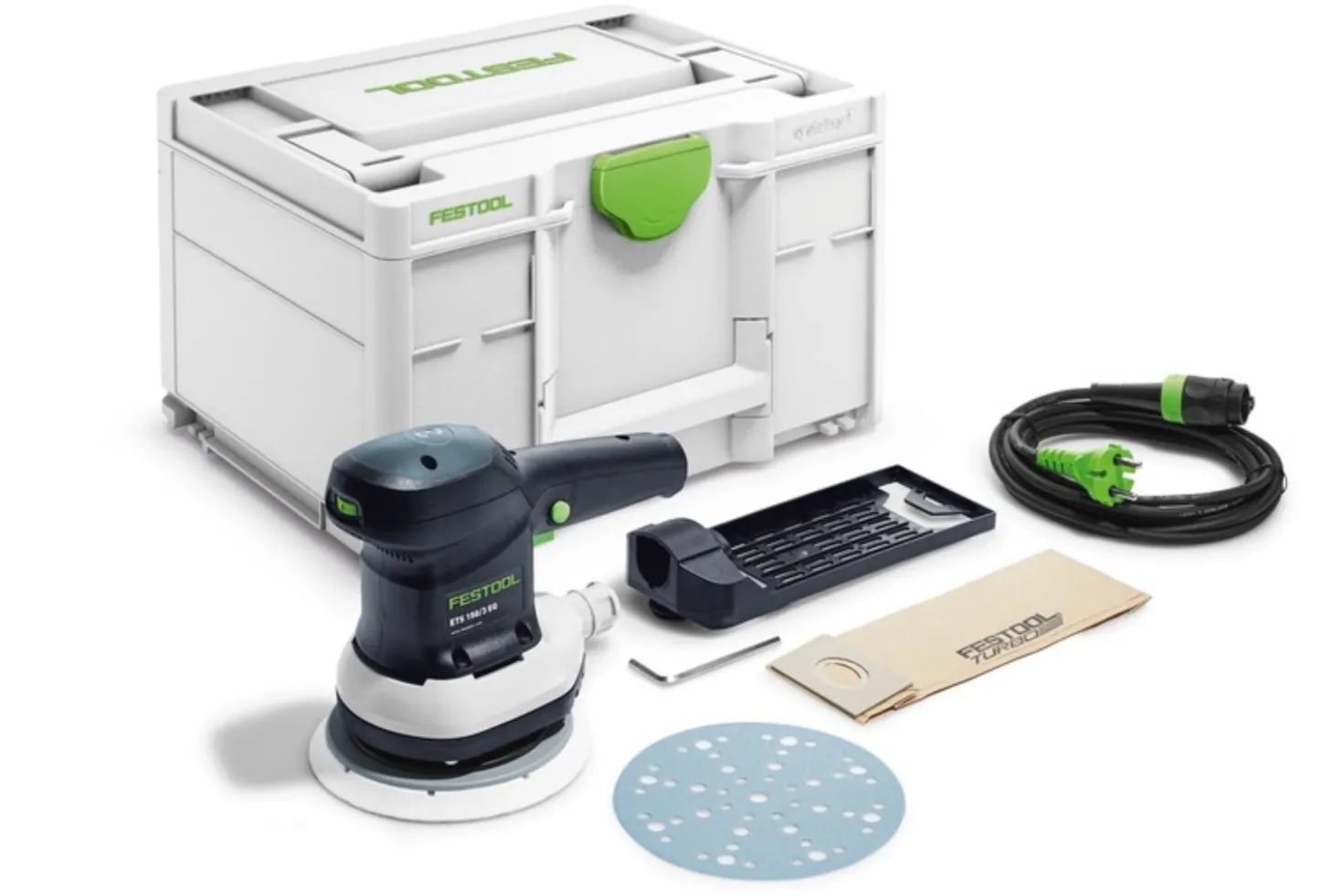 Festool ETS 150/3 EQ-Plus Excenterschuurmachine systainer - 310W - 150mm