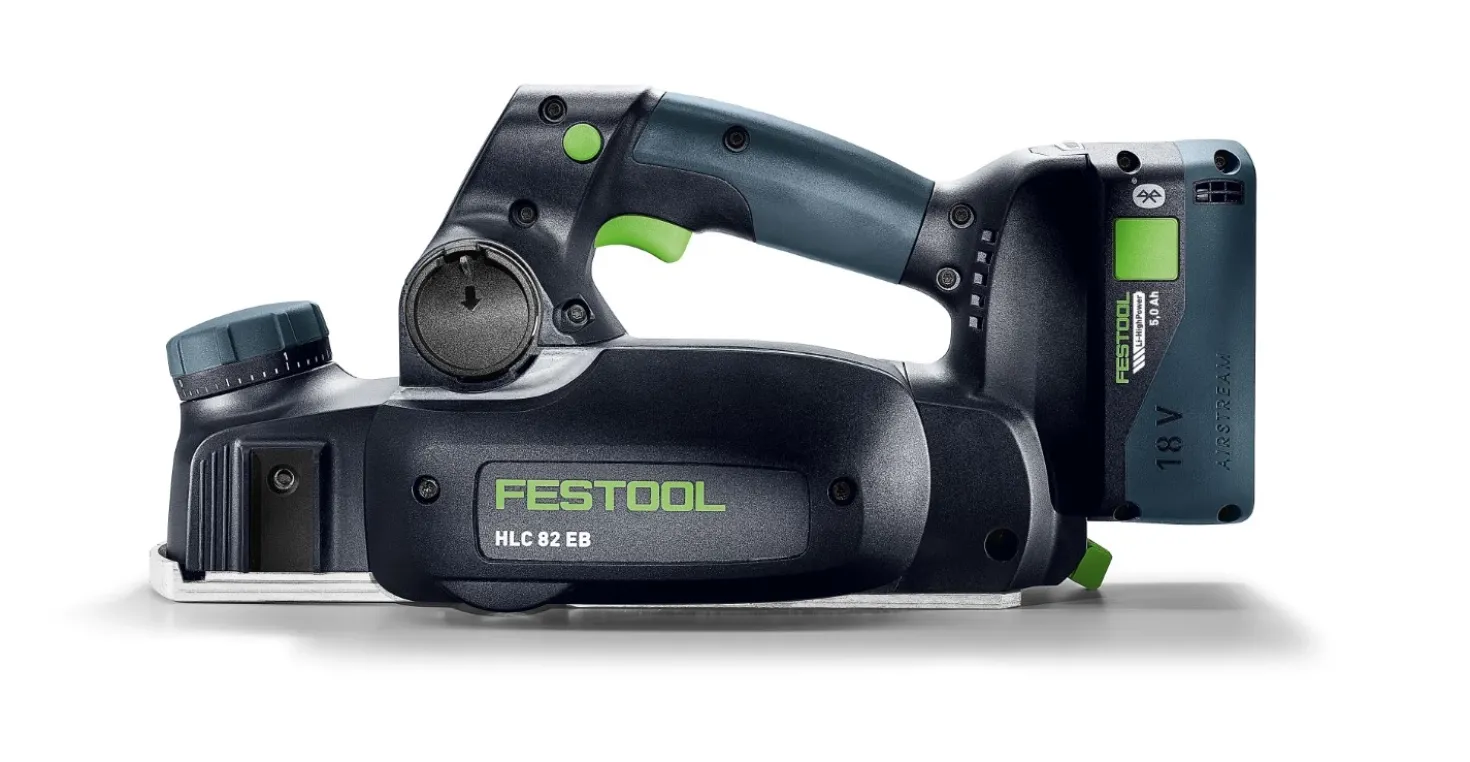 Festool HLC 82 EB-Basic-Set 18V accu schaafmachine incl accessoires in systainer - 82mm