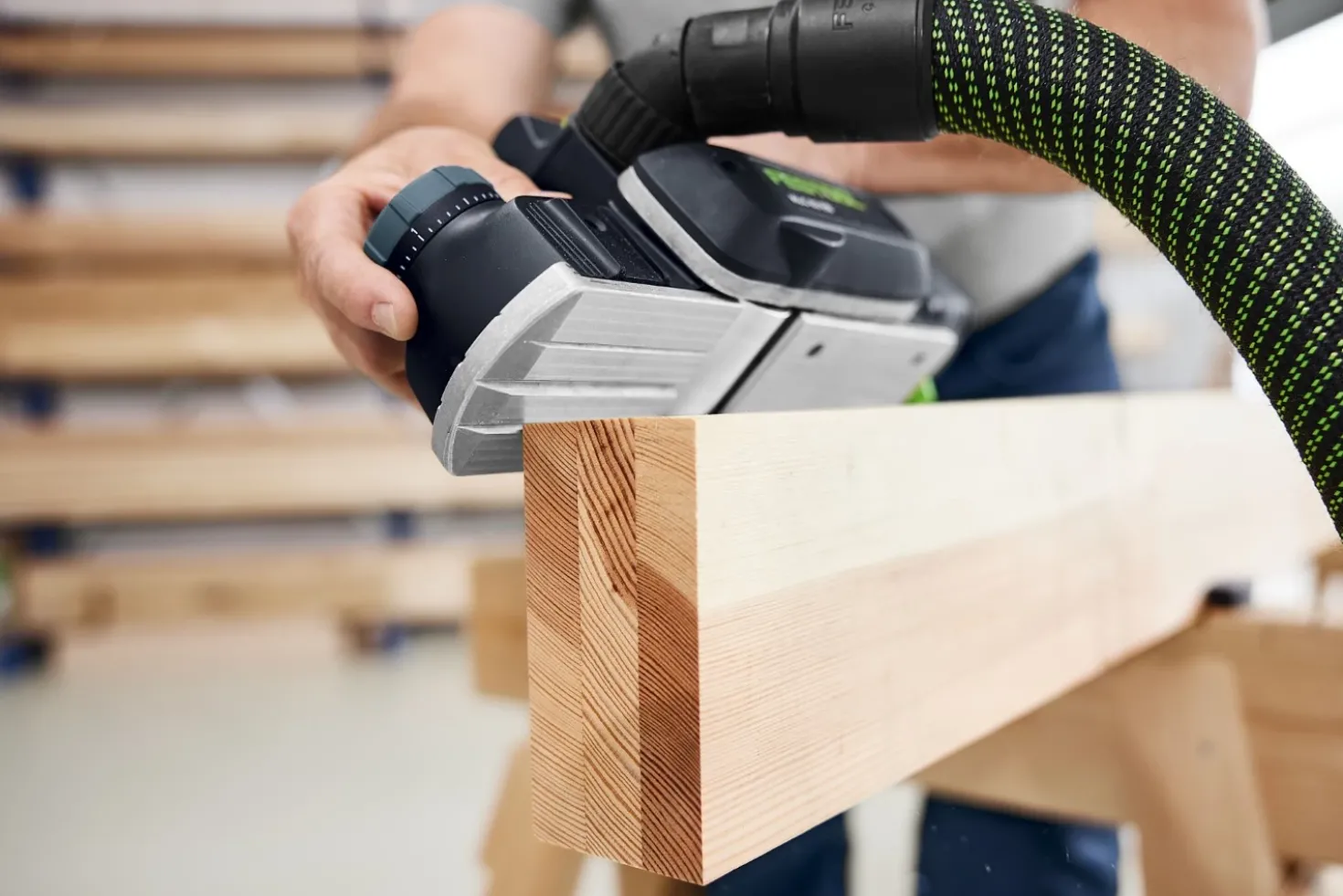 Festool HLC 82 EB-Basic 18V accu schaafmachine in systainer - 82mm