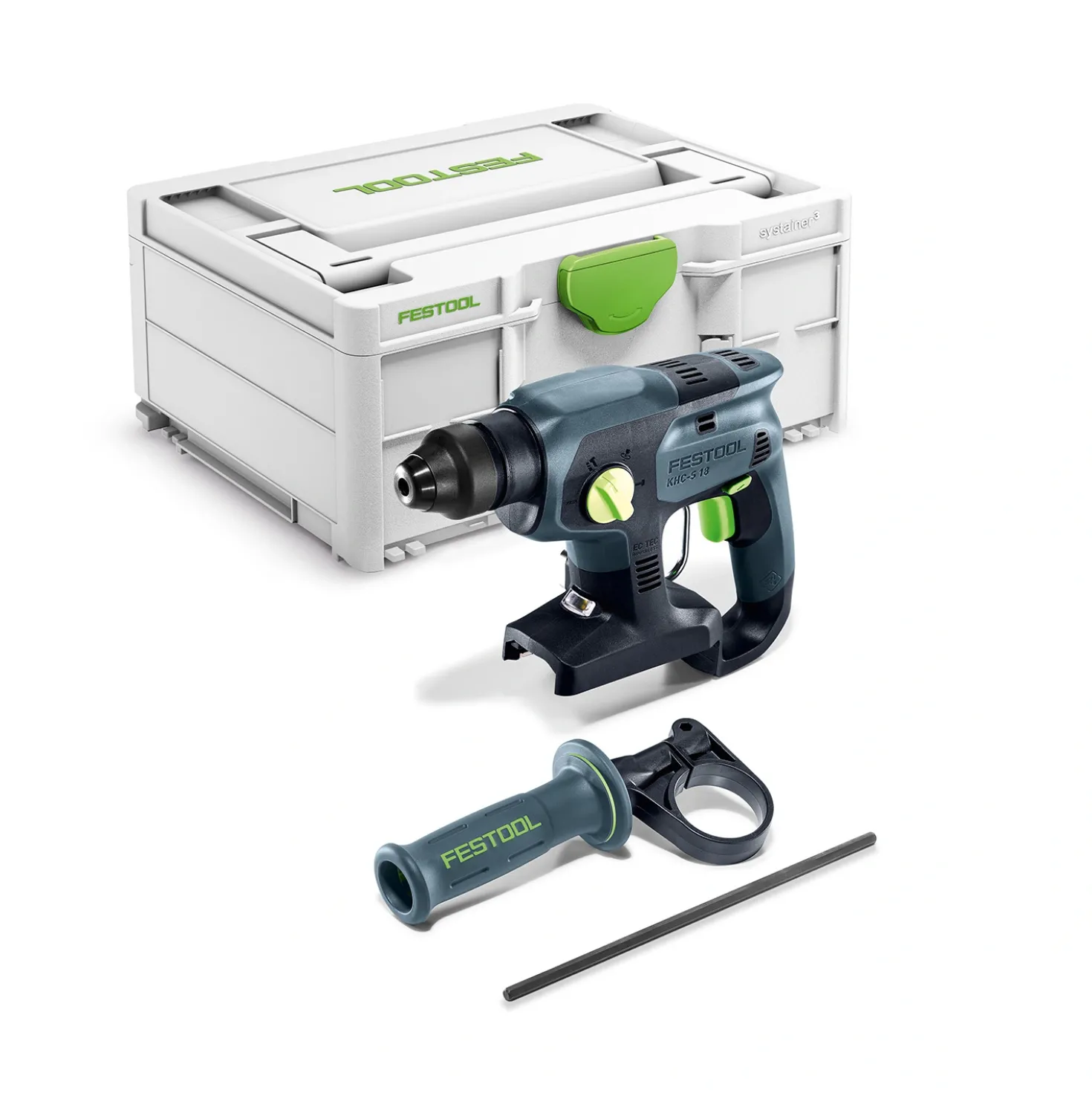 Festool KHC-S 18-Basic 18V accu Combihamer body in systainer