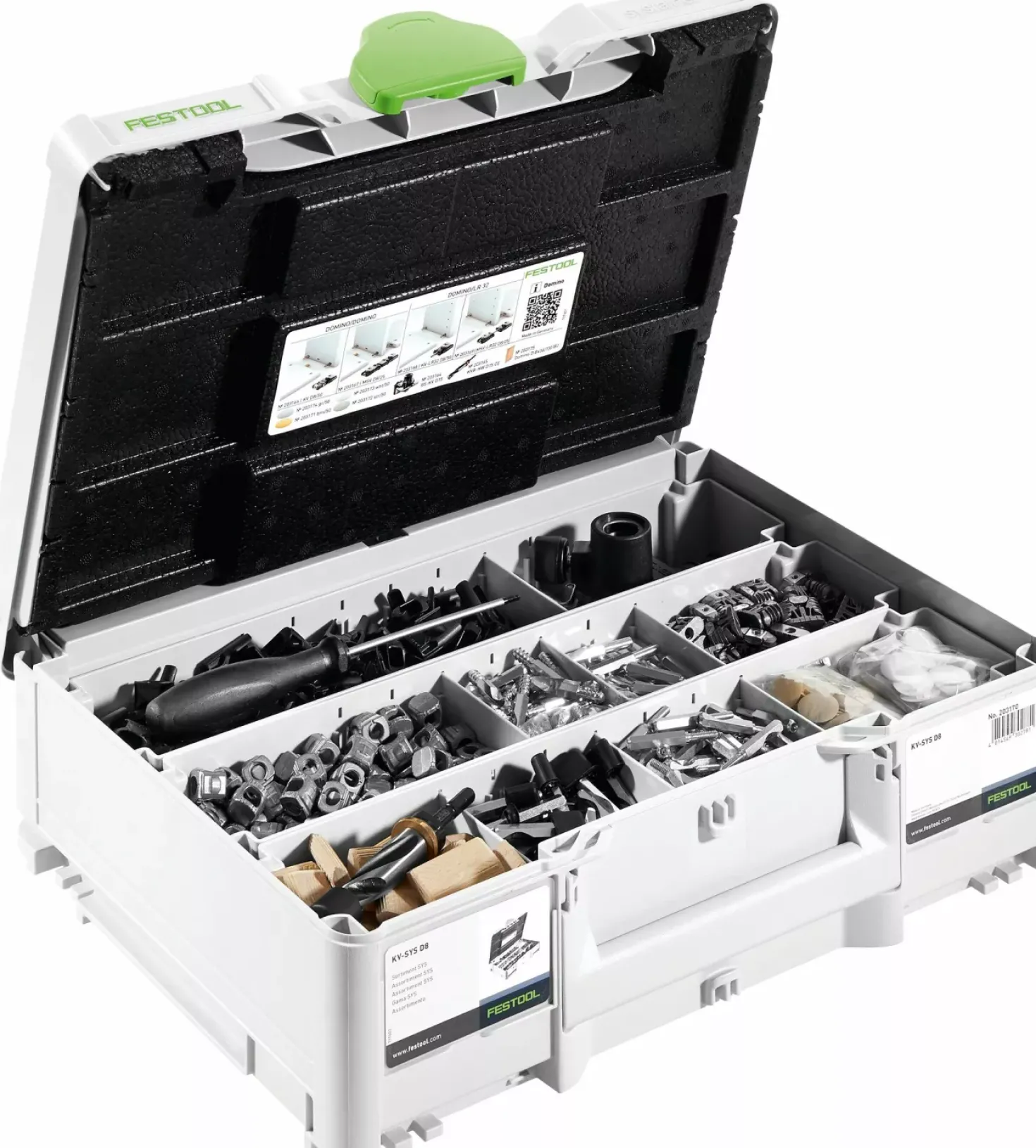 Festool KV-SYS D8 DOMINO verbindingsassortiment