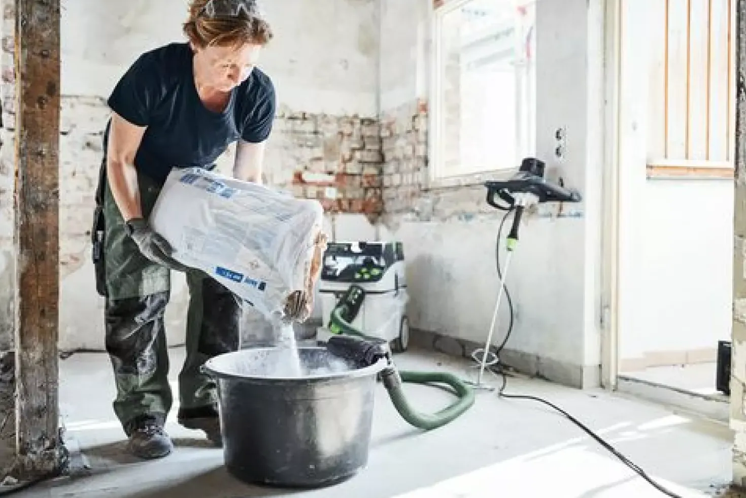 Festool MX 1600/2 RE EF HS3R Mengmachine - 1500W - 160mm