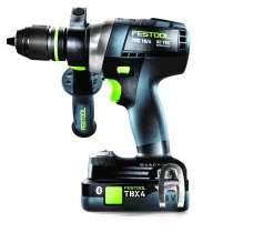 Festool 579371 QUADRIVE TPC 18/4 TBX4,0 I-Plus Li-ion accu klopboormachines set (2 x 4,0Ah) in systainer
