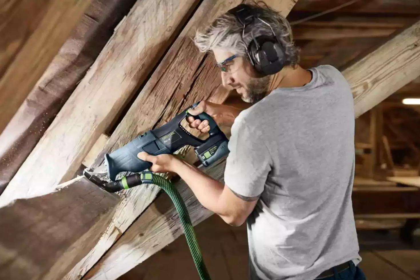 Festool RSC 18 EB-Basic 18V Li-Ion accu reciprozaag body in Systainer - 230mm