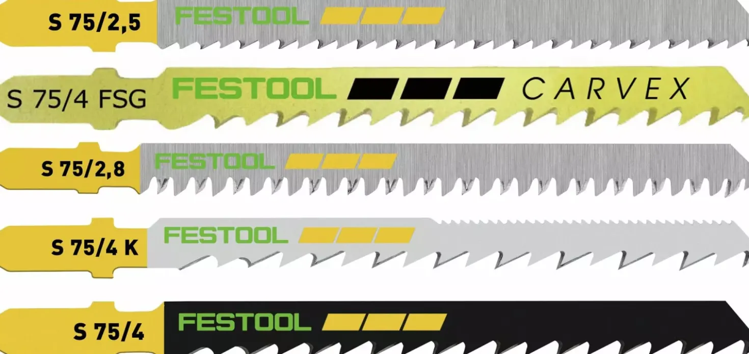Festool 204275 STS-Sort/25 W 25-delige decoupeerzaagbladset - Hout