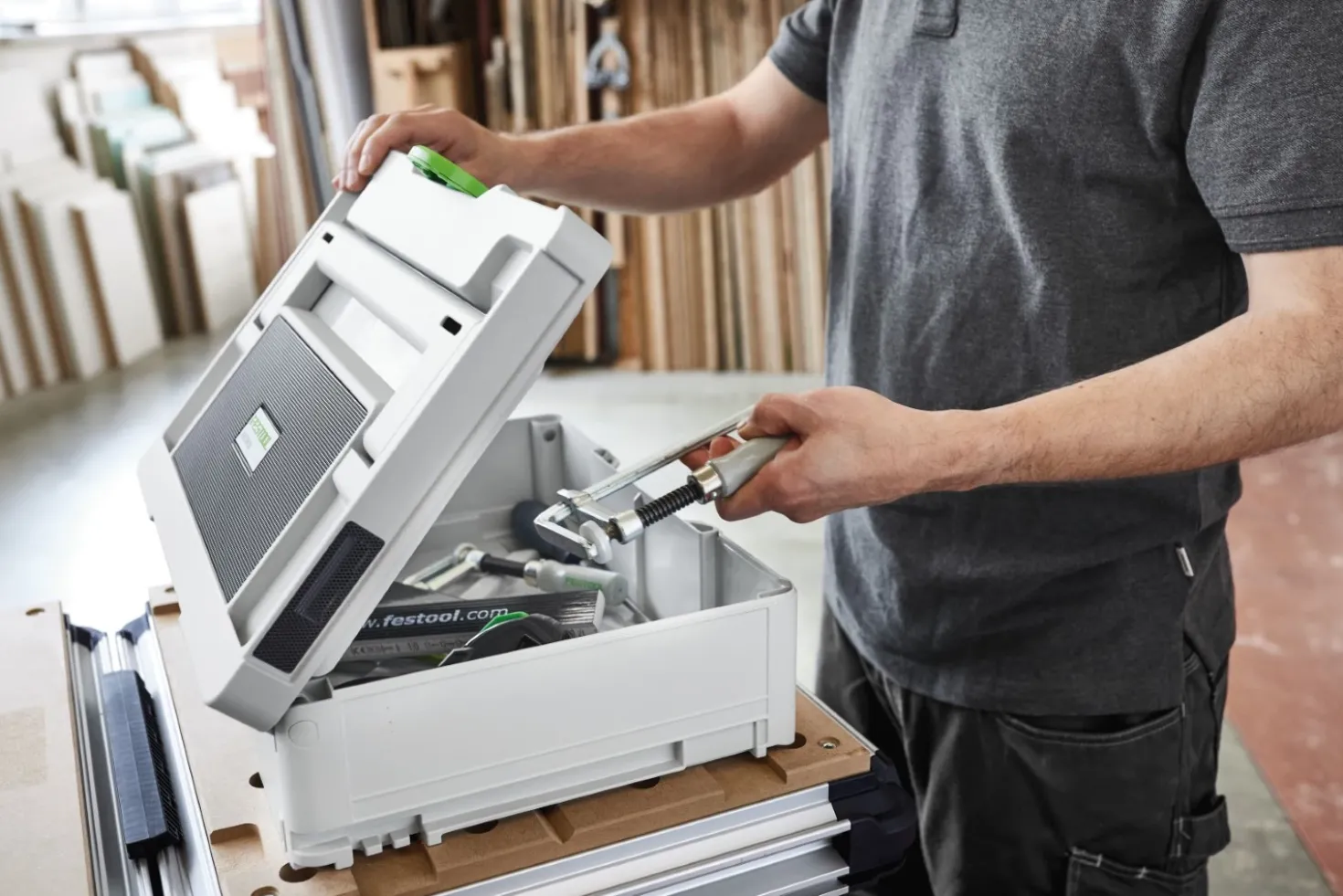 Festool SYS3 BT20 M 137 USB-C TOPROCK Bluetooth speaker incl. netstroom kabel