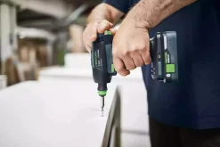 Festool T 18+3 HPC 4,0 I-Set 18V Li-Ion accu schroefboormachine set (2x 4,0Ah) incl. boorkoppen in systainer - 50Nm