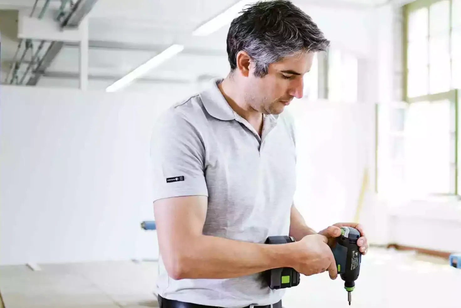 Festool T 18+3 HPC 4,0 I-Set 18V Li-Ion accu schroefboormachine set (2x 4,0Ah) incl. boorkoppen in systainer - 50Nm