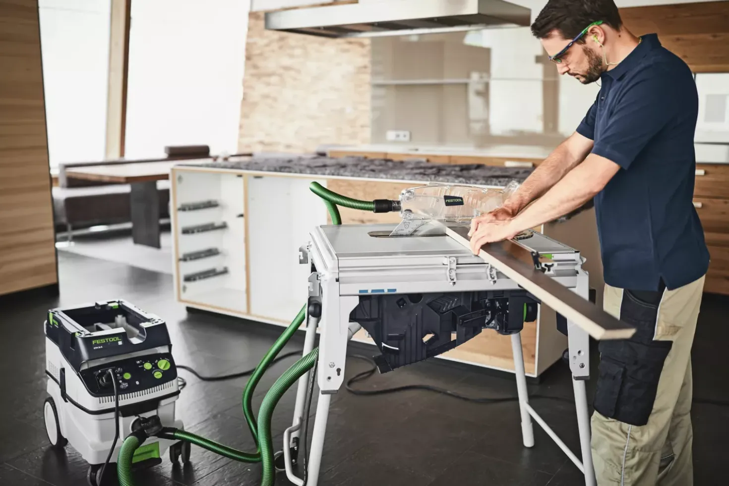 Festool TKS 80 EBS ST 840-Set Tafelcirkelzaag