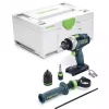 Festool TPC 18/4 I-Basic QUADRIVE 18V Li-Ion accu klopboormachine body in systainer - 75Nm