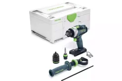 Festool TPC 18/4 I-Basic QUADRIVE 18V Li-Ion accu klopboormachine body in systainer - 75Nm