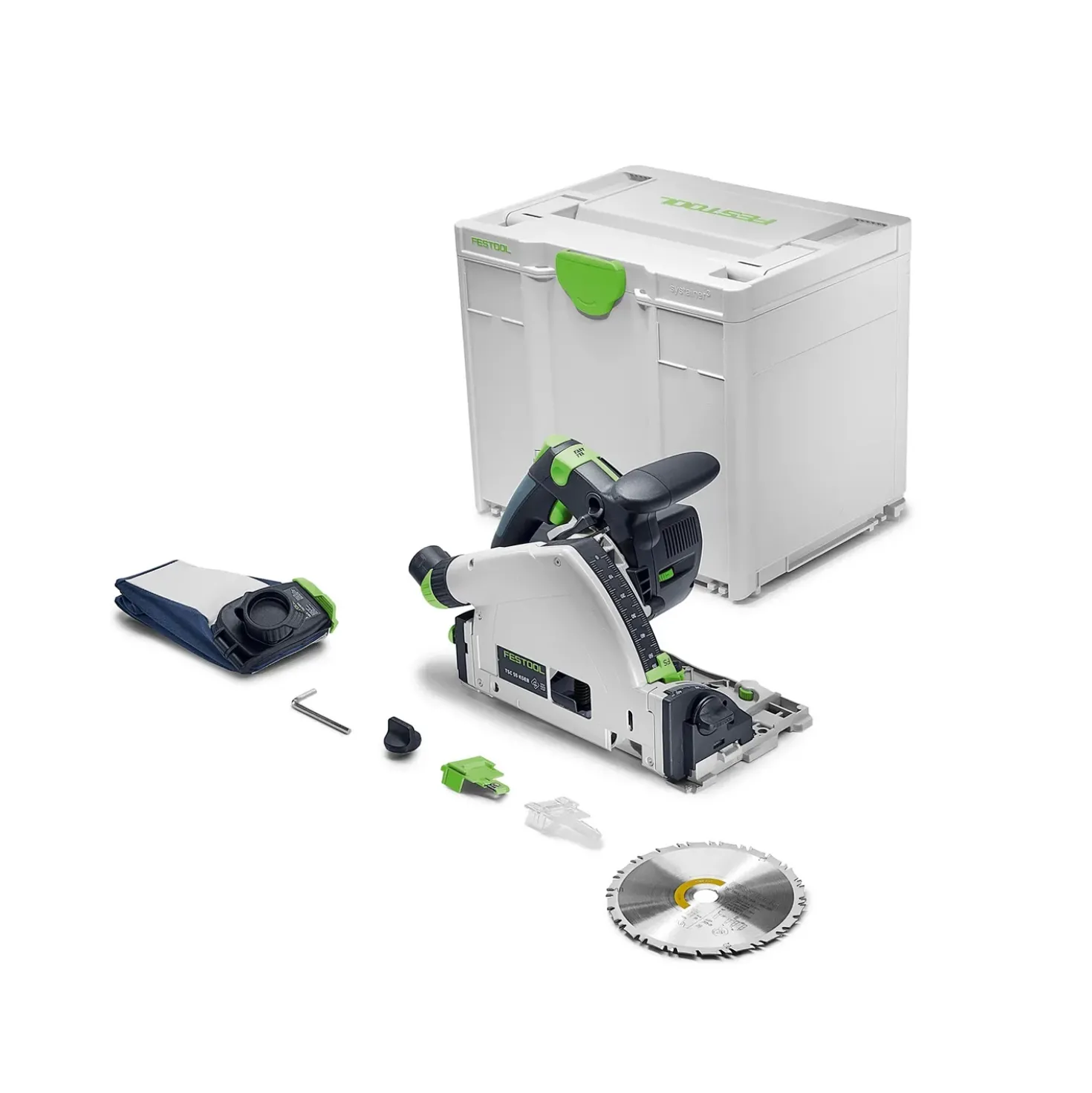 Festool TSC 55 KSEB-Basic 18V Li-Ion accu-invalcirkelzaag body in systainer - 160mm