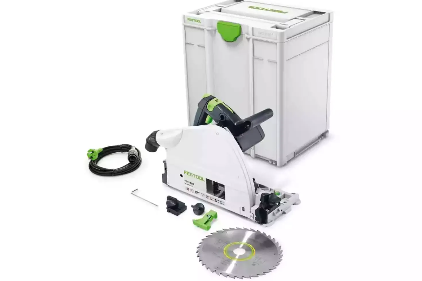 Festool TS 75 EBQ-Plus Invalcirkelzaagmachine in Systainer