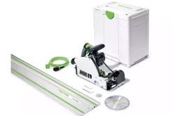 Festool TSV 60 KEBQ-Plus-FS Invalzaag met voorritsfunctie incl. geleiderail en cirkelzaagblad in systainer - 1500W
