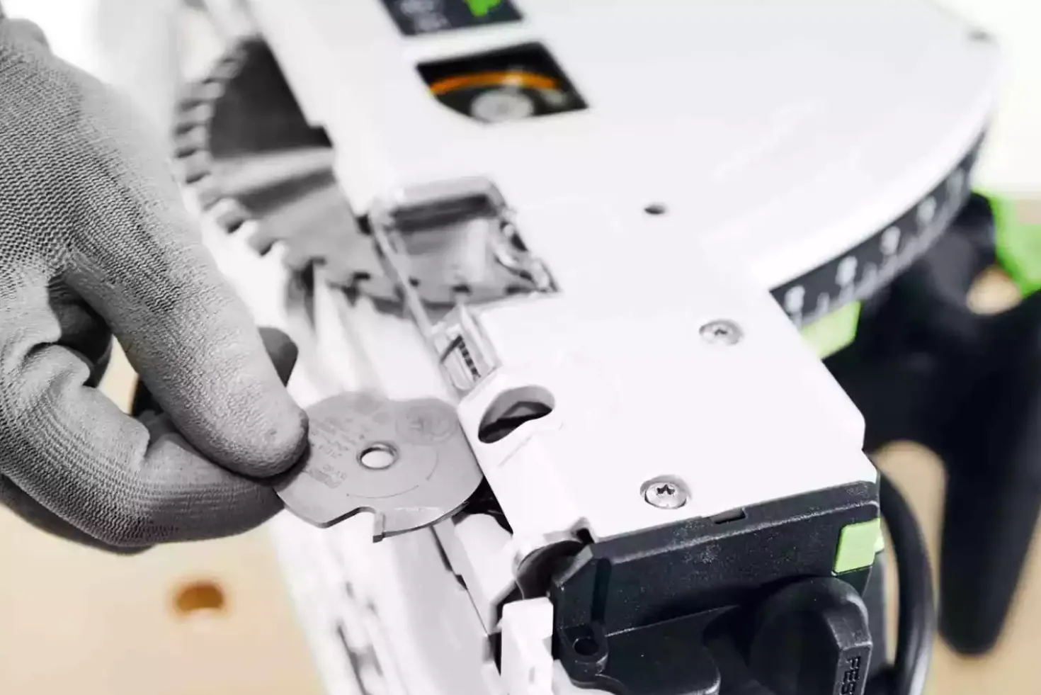 Festool TSV 60 KEBQ-Plus Invalzaag met voorritsfunctie incl, cirkelzaagblad in systainer - 1500W