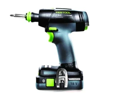 Festool 579370 T 18+3 TBX 4,0 I-Plus 18V Li-ion accu schroefboormachine set (2 x 4,0Ah) in systainer