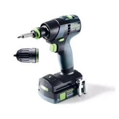 Festool TXS 18 C 3,0-Plus 18V Li-Ion accu schroefboormachine set (2x 3,0Ah) in systainer - 40Nm