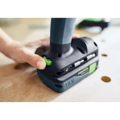 Festool TXS 18 C 3,0-Plus 18V Li-Ion accu schroefboormachine set (2x 3,0Ah) in systainer - 40Nm