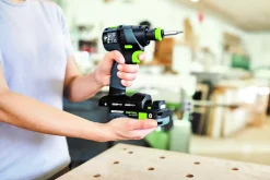 Festool 579350 TXS 18 TBX4,0 I-Set 18V Li-ion accu schroefboormachine set (2 x 4,0Ah) met bitcassette in systainer
