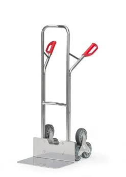 Fetra AK1326 Traploper steekwagen - Aluminium - 3-wielster, massief rubber 160 x 40mm