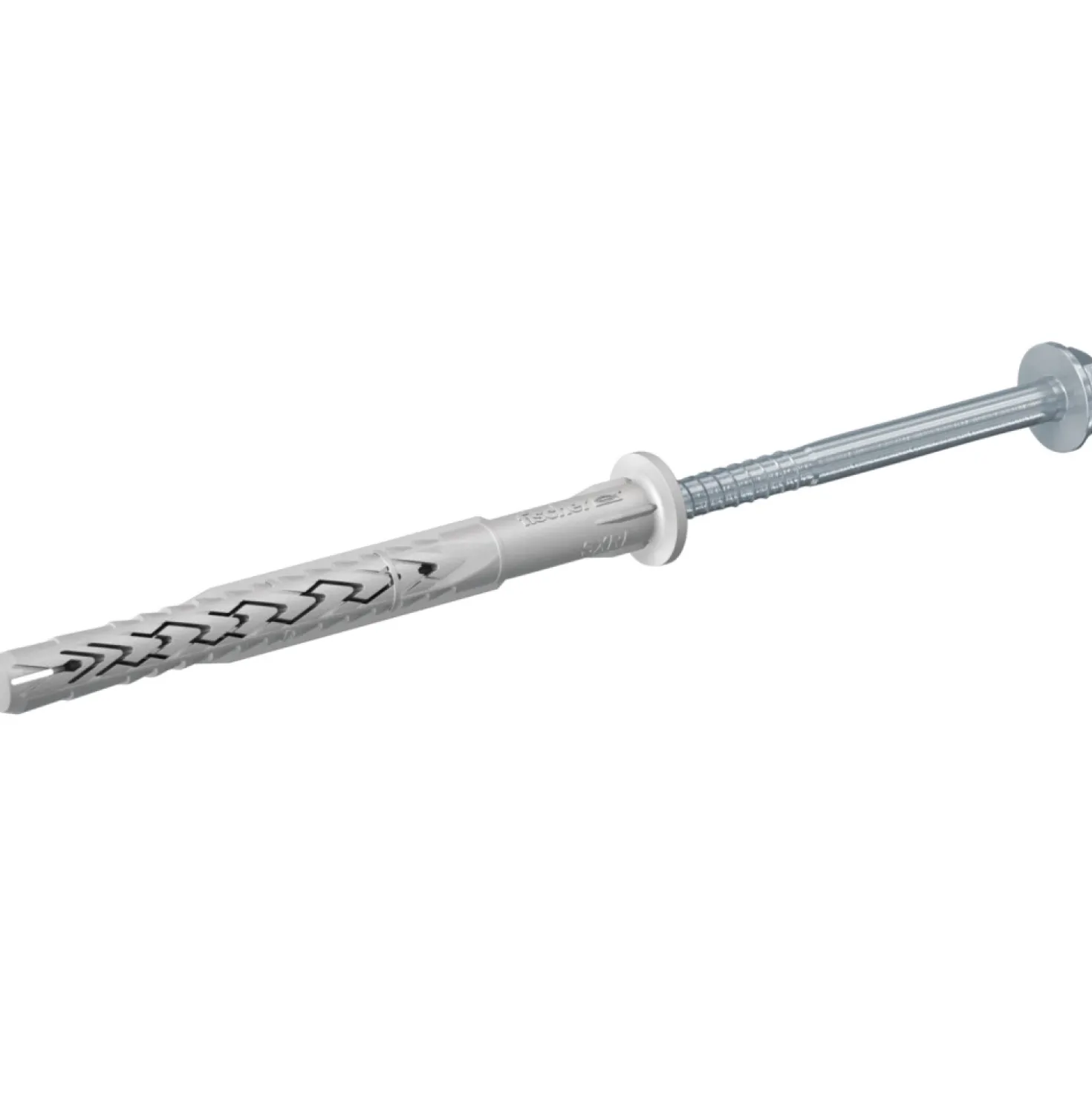 Fischer 540129 Constructie-/kozijnplug SXRL - 8 x 80 FUS - TX30/SW10 - zeskant schroef - verzinkt staal (50st)