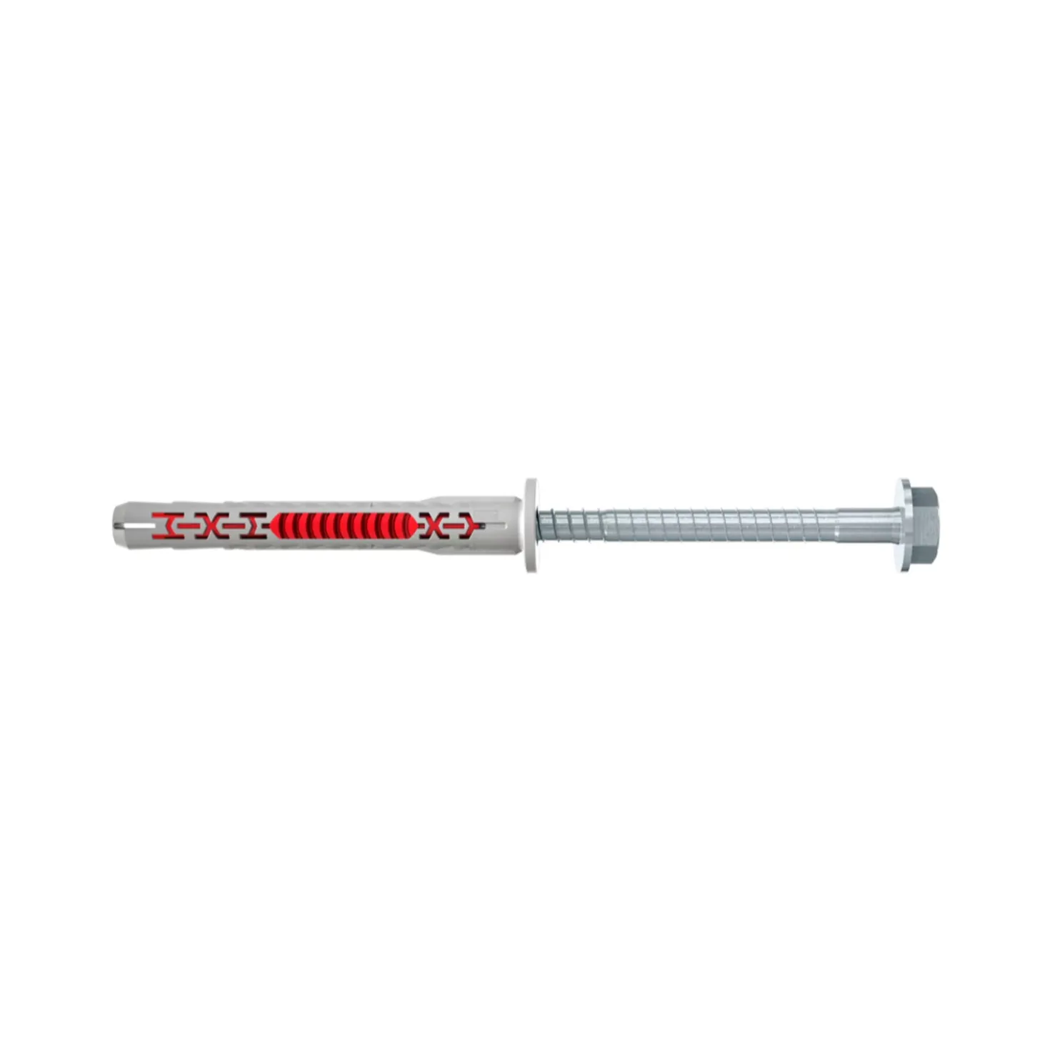 Fischer 562167 Constructieplug DuoXpand - 10 x 80 FUS - TX40/SW13 - zeskant schroef (50st)