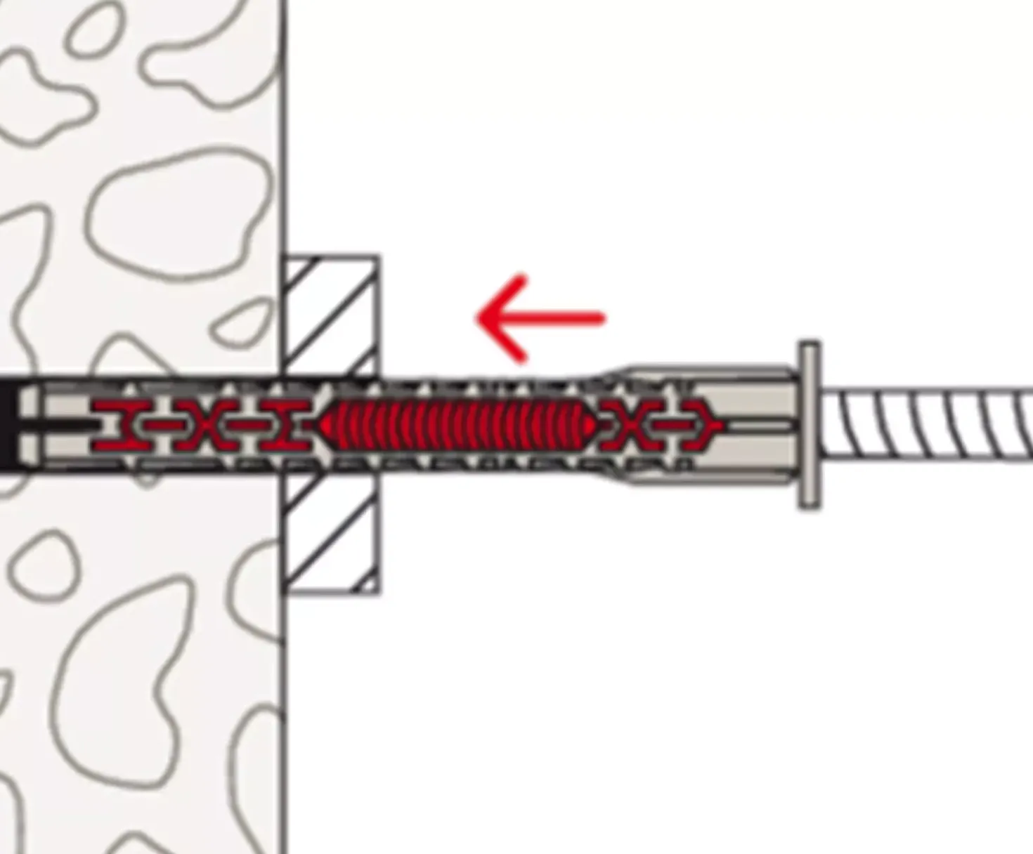 Fischer 562167 Constructieplug DuoXpand - 10 x 80 FUS - TX40/SW13 - zeskant schroef (50st)